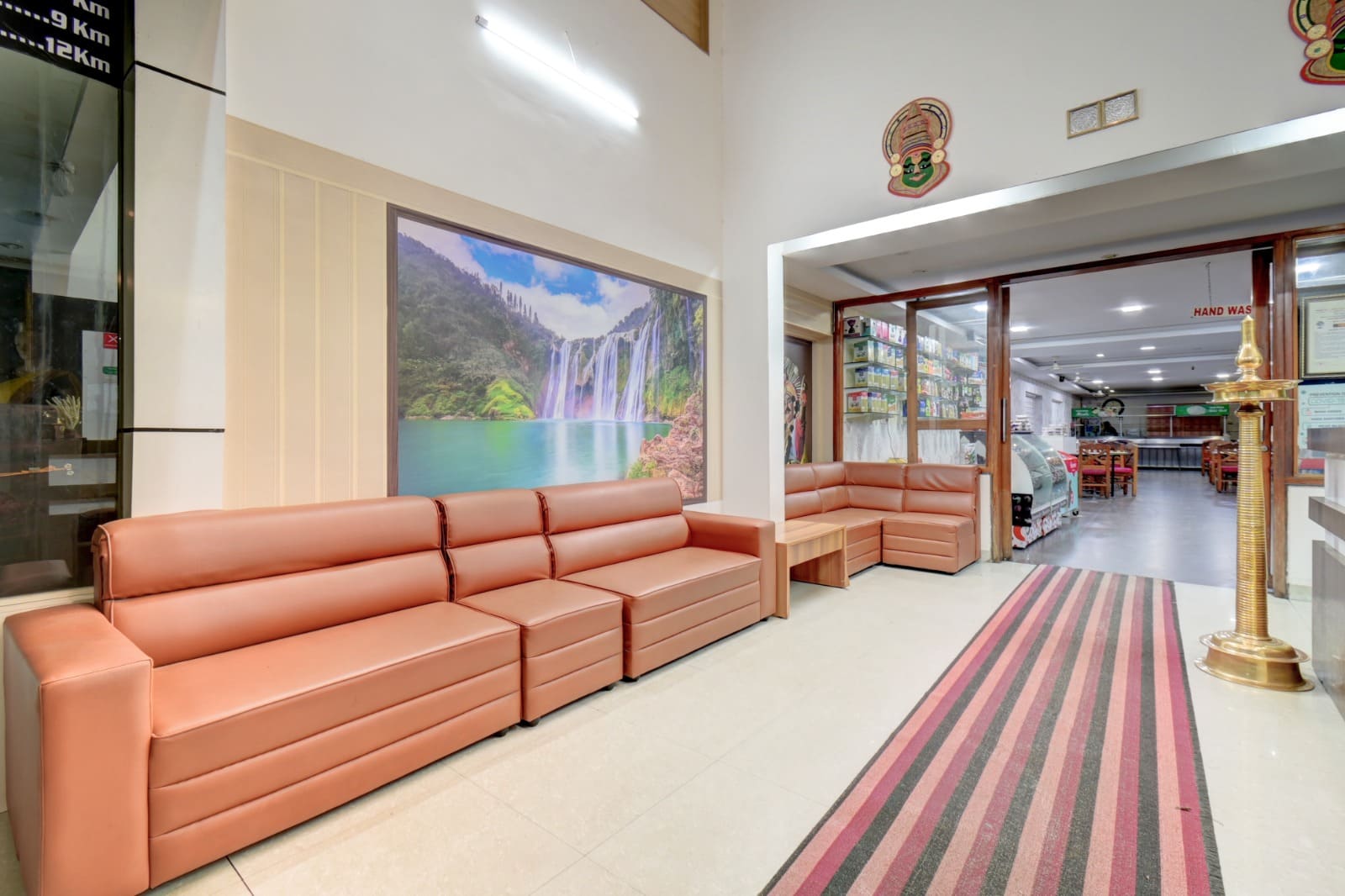 Reception hall